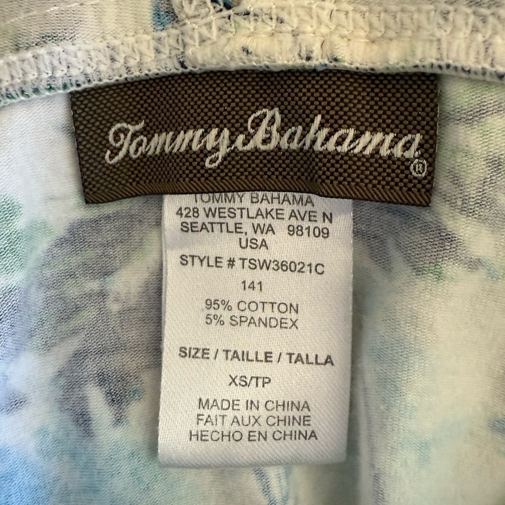 TOMMY BAHAMA Women’s Colorful Tropical Lightweight Stretchy Beach Maxi Dress XS - Picture 8 of 8